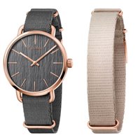 Reloj Calvin Klein Hombre in Acero chapado en oro rosa K7B216P3 - K7B216P3